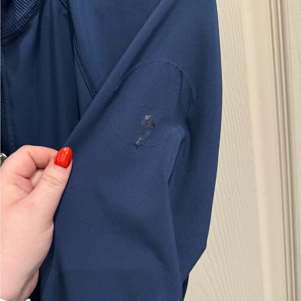 Navy Cherokee Infinity Scrub Jacket - image 3